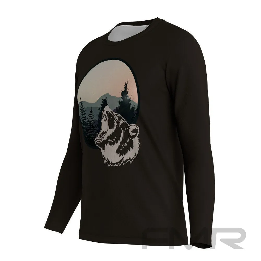 FMR Men's Bear Long Sleeve Shirt