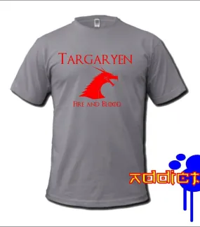 Game of Thrones Targaryen Fire and Blood T-shirt