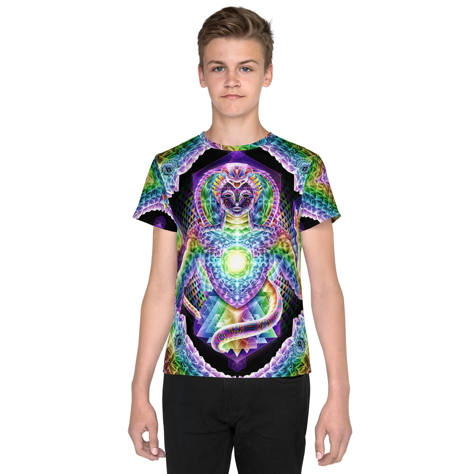 GIFTS FROM NATURE Youth crew neck t-shirt | SALVIA DROID