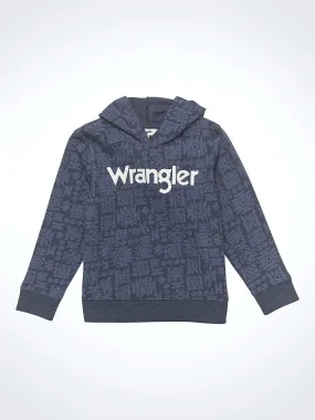 Girls Wrangler Logo Hoodie