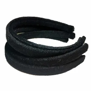 Half inch wide Velvet Headbands