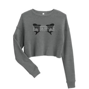 Hustle & Ambition ~ Crop Sweatshirt