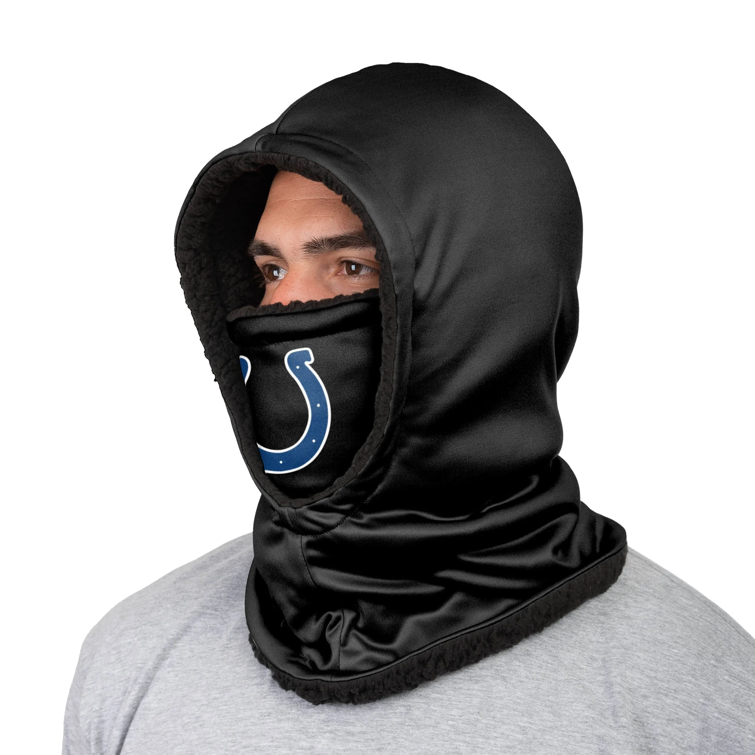 Indianapolis Colts NFL Black Hooded Gaiter