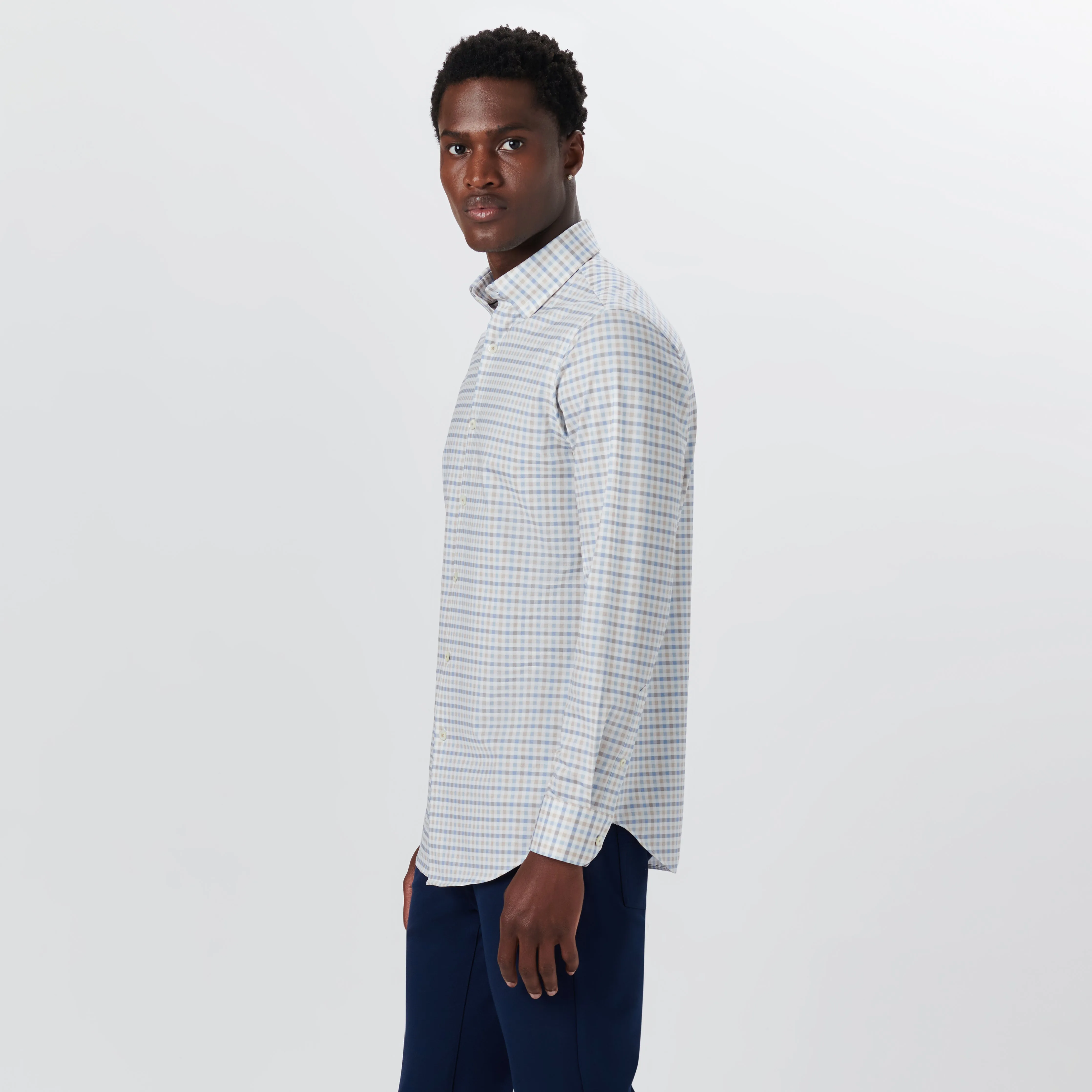 JAMES Mini Check OoohCotton Twill Shirt