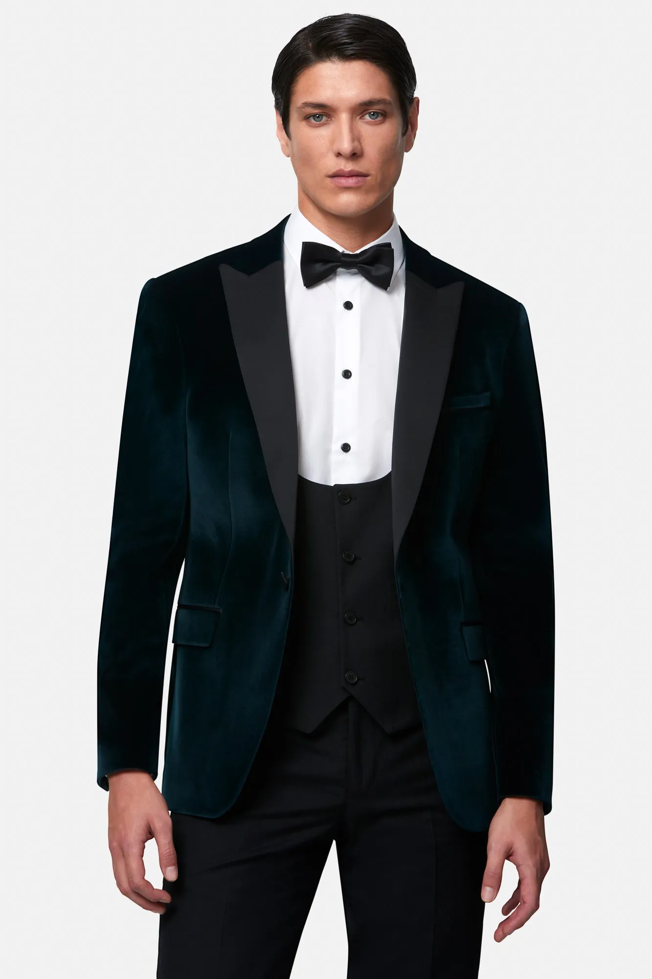 Jasper Emerald Velvet Jacket