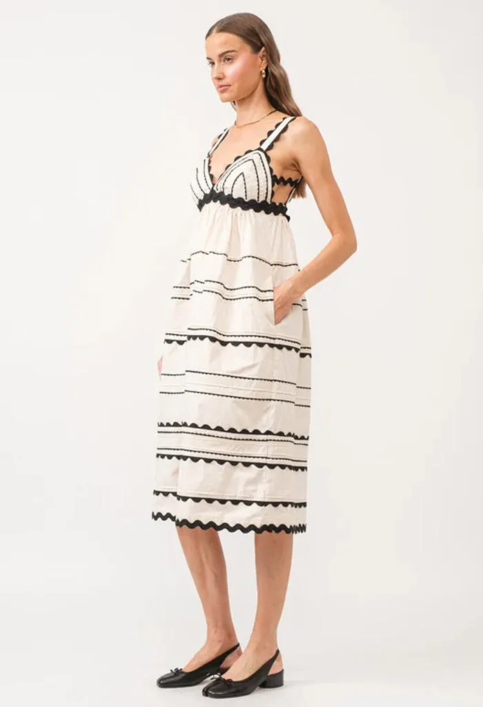 Jeanie Midi Dress