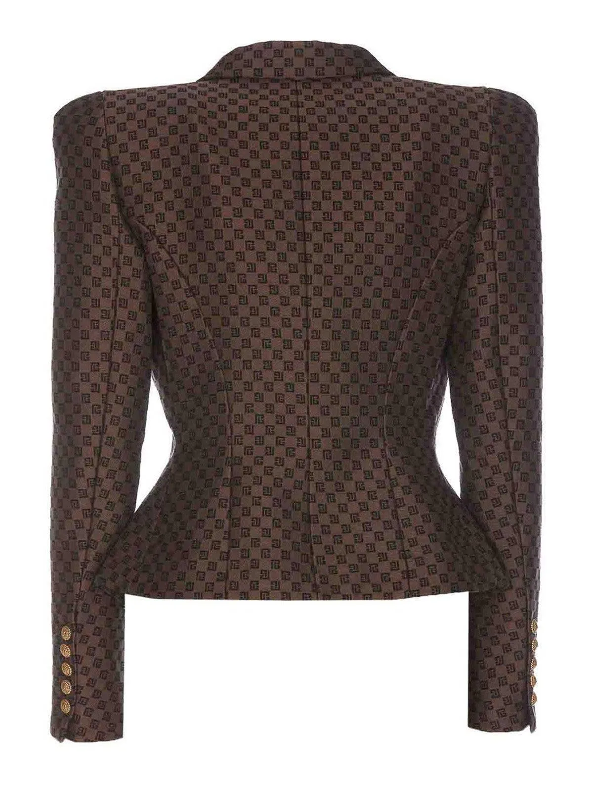 Josephine Monogram Jacquard Jacket