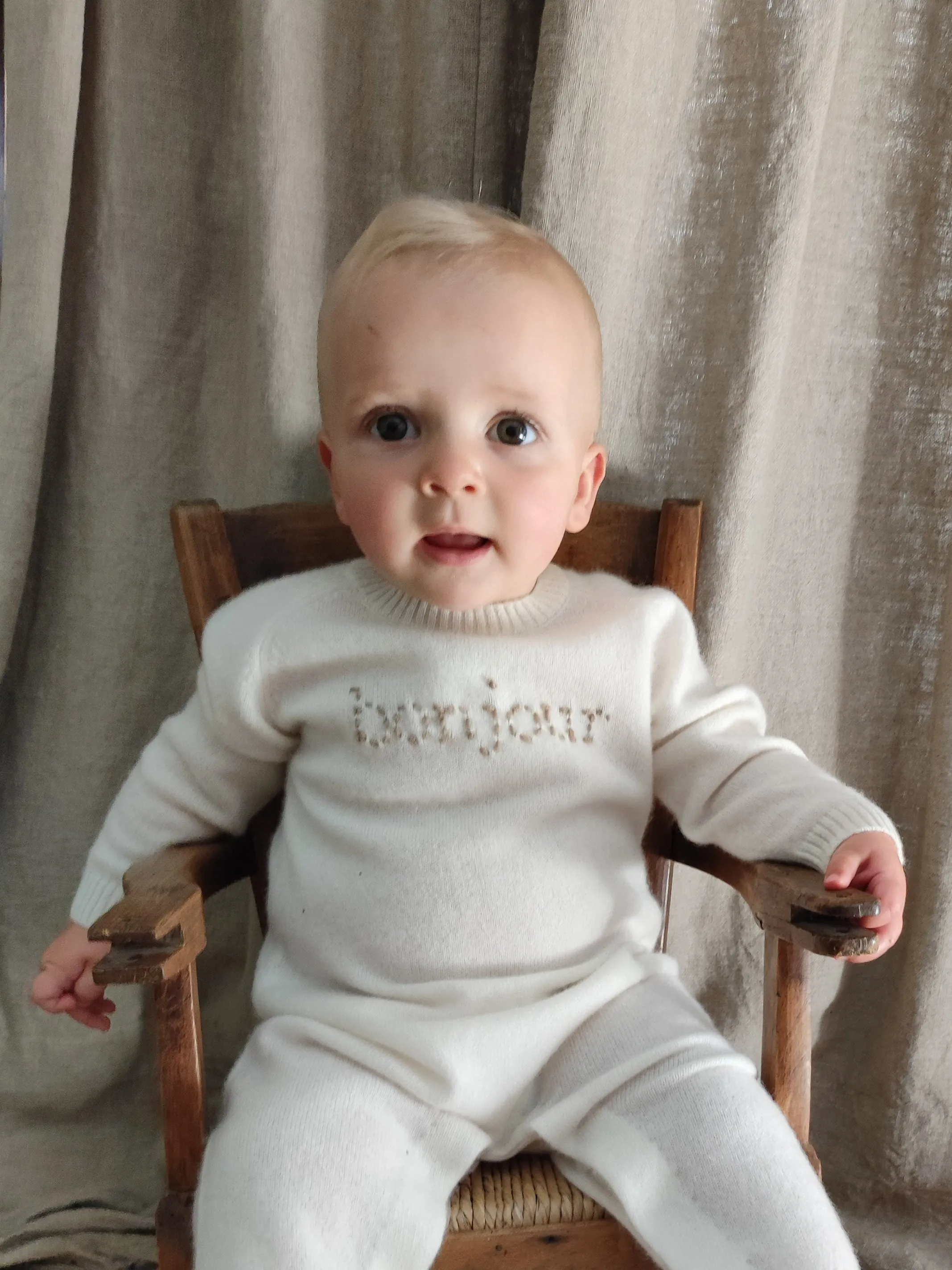 JUMPSUIT IVORY <br> - TO PERSONALIZE -