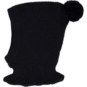 Knitted Balaclava Pomi - midnight blue