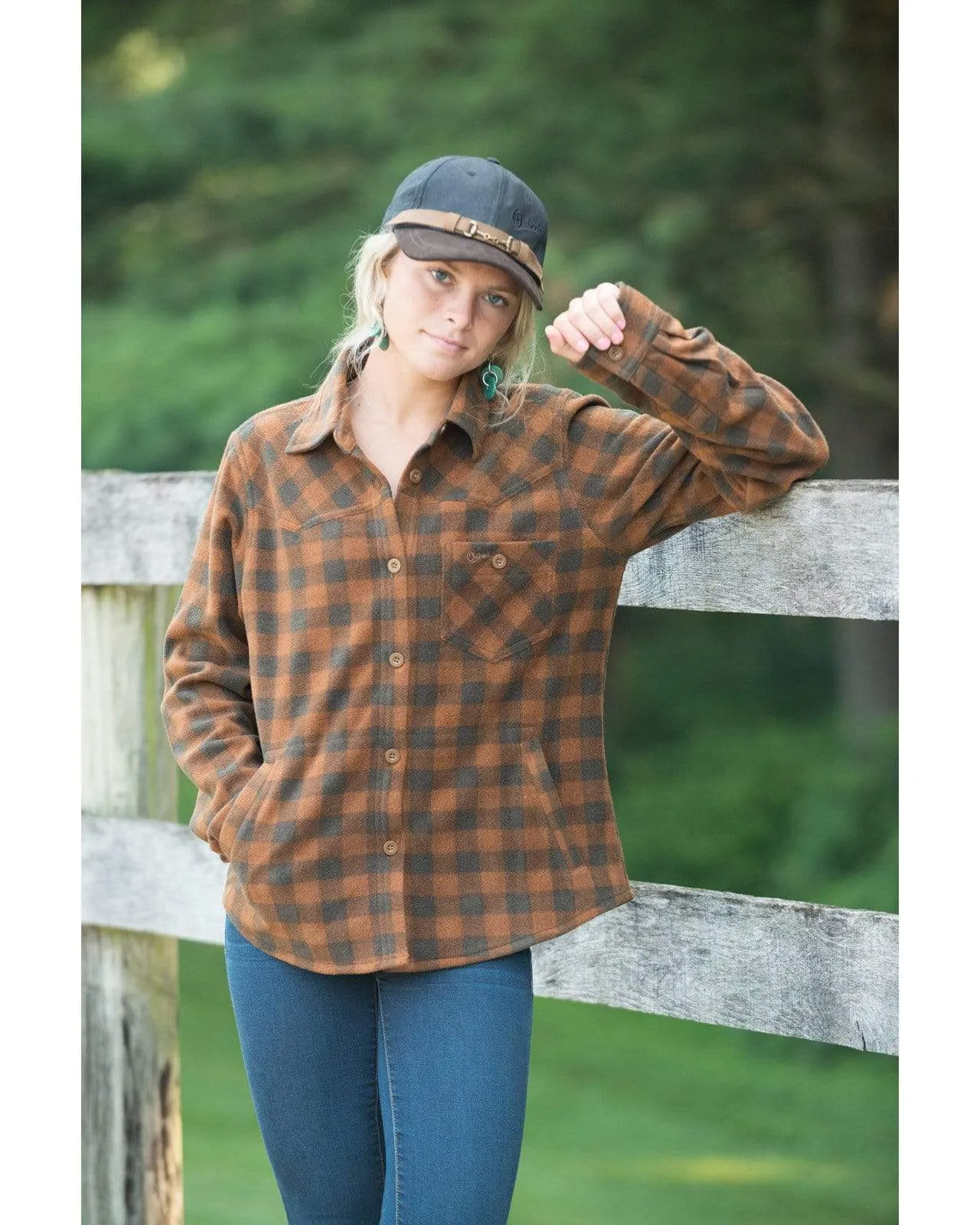 Ladies’ Fleece Big Shirt