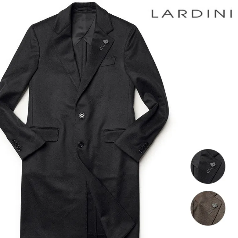 LARDINI ラルディーニ コート チェスターコート カシミヤ 秋冬 メルトン