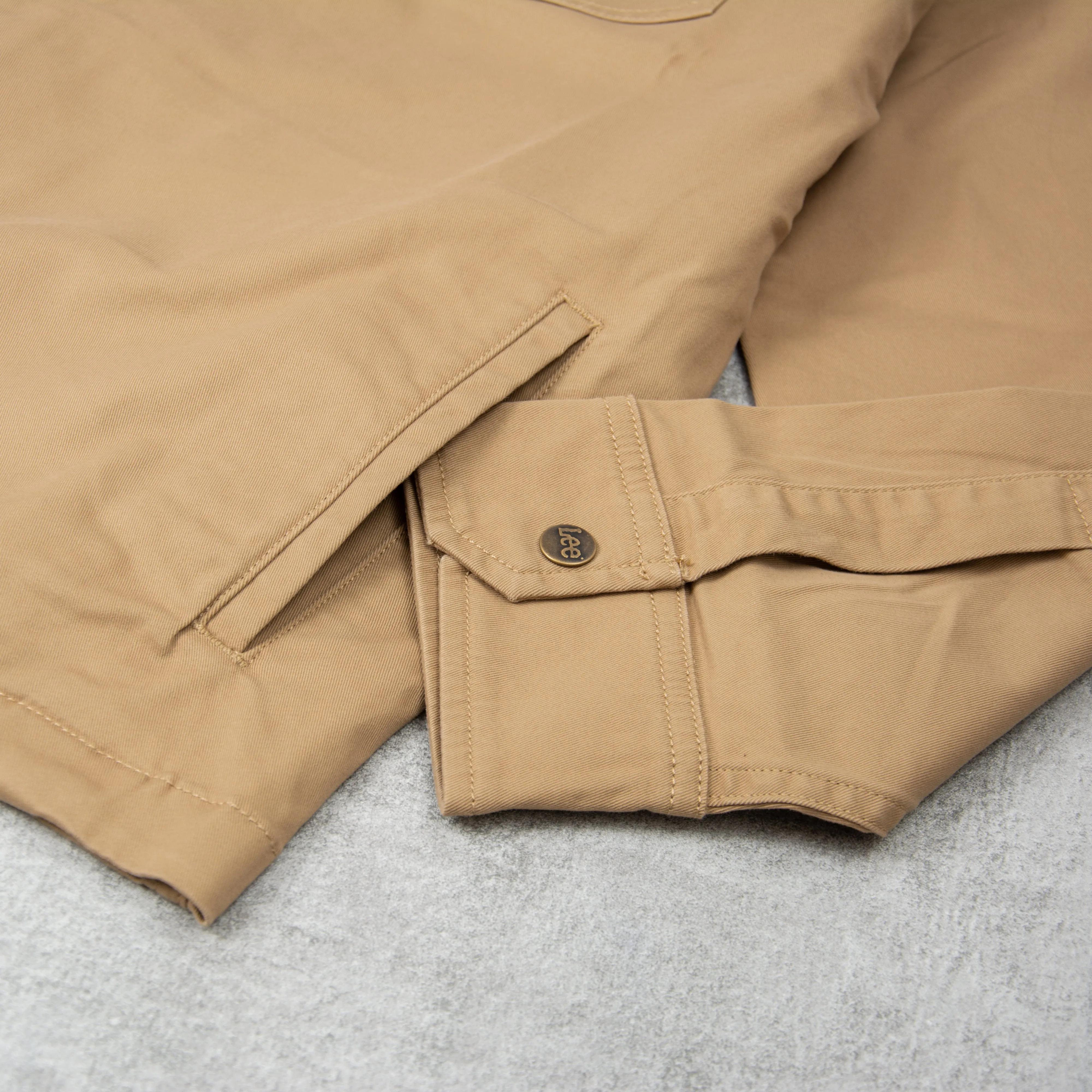 Lee Chetopa Zip Overshirt - Clay