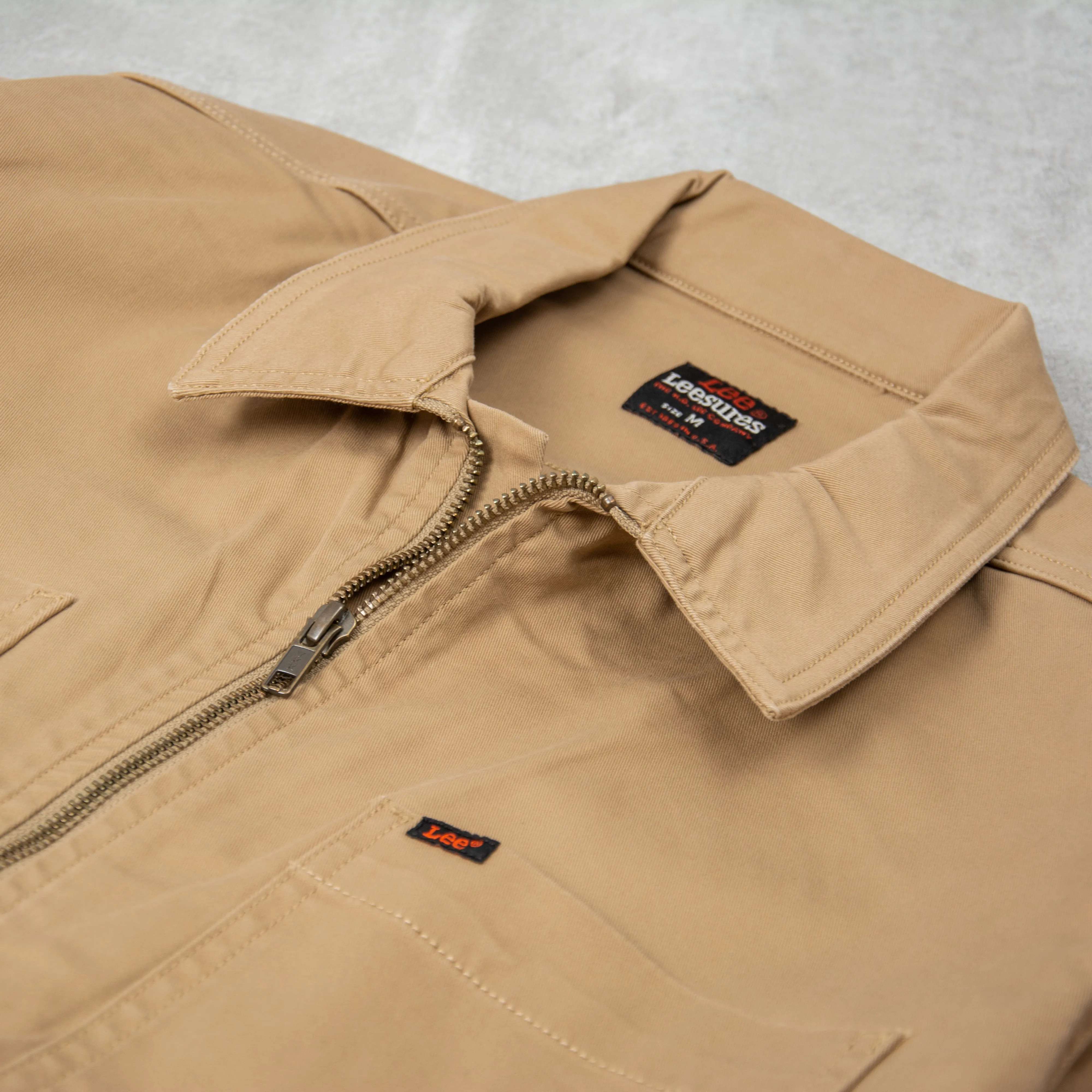 Lee Chetopa Zip Overshirt - Clay