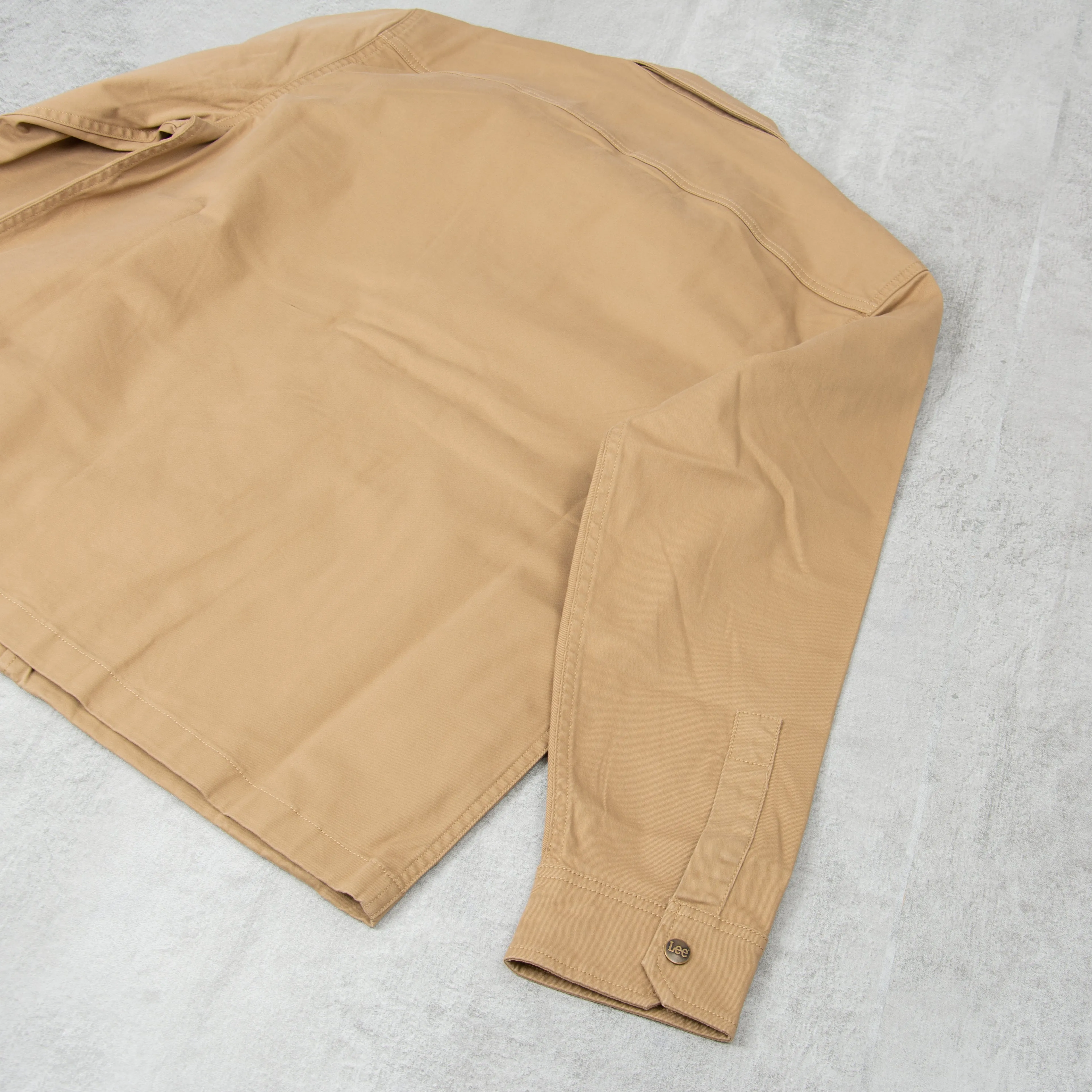 Lee Chetopa Zip Overshirt - Clay