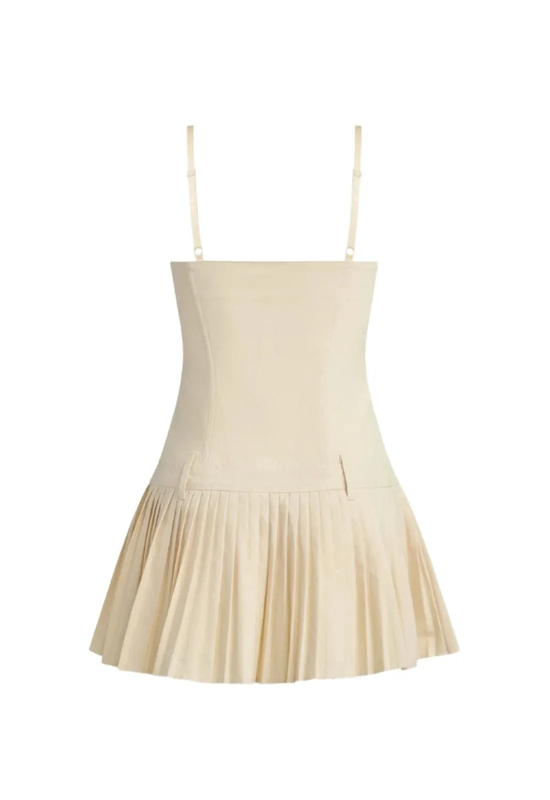 LIONESS - "Honey" - Corset Mini Cornsilk