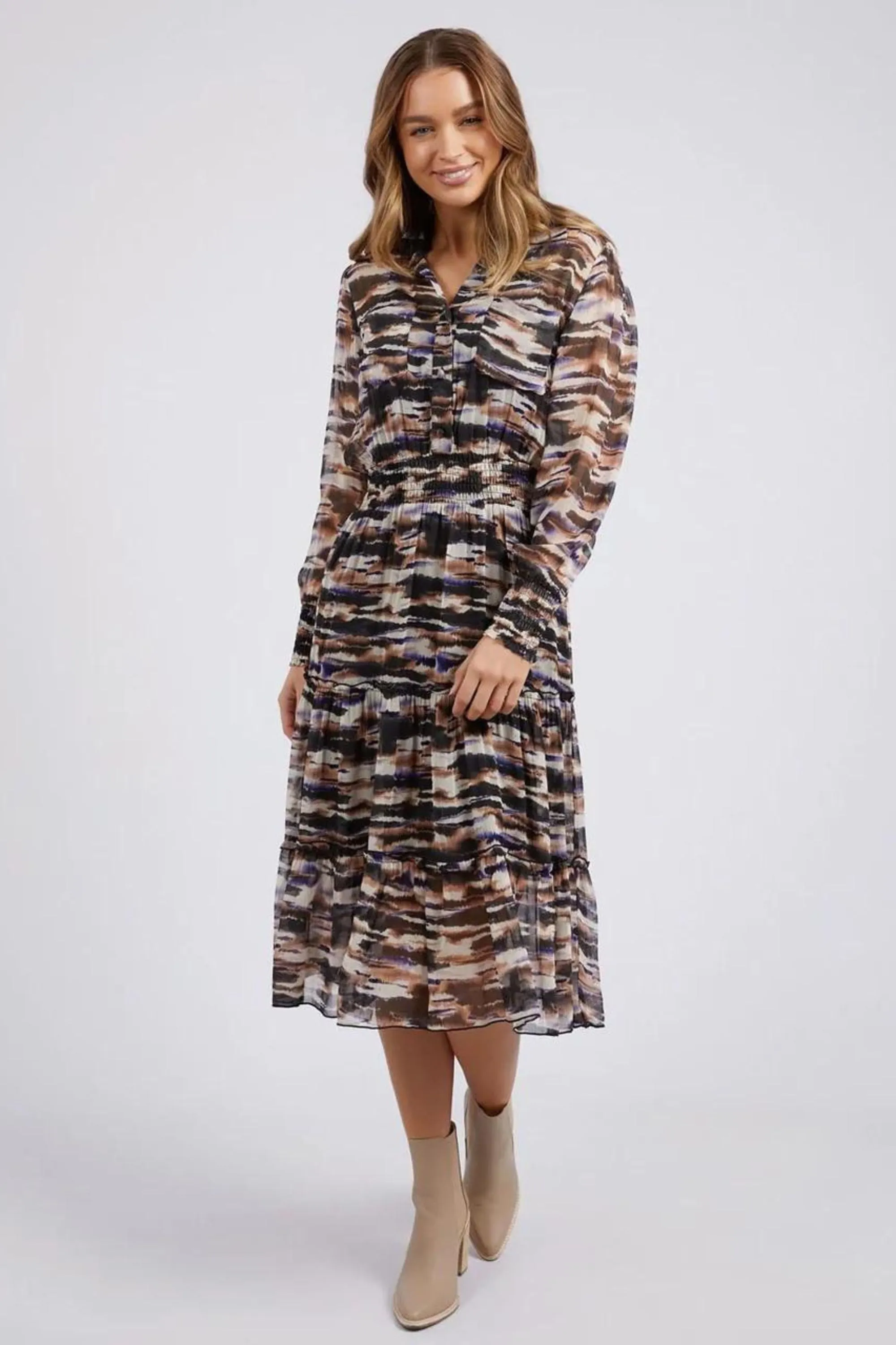 MALA ABSTRACT DRESS - 5532021