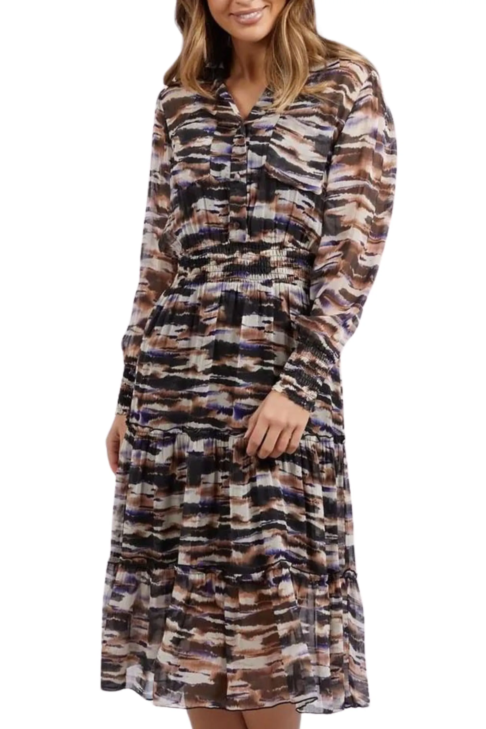 MALA ABSTRACT DRESS - 5532021