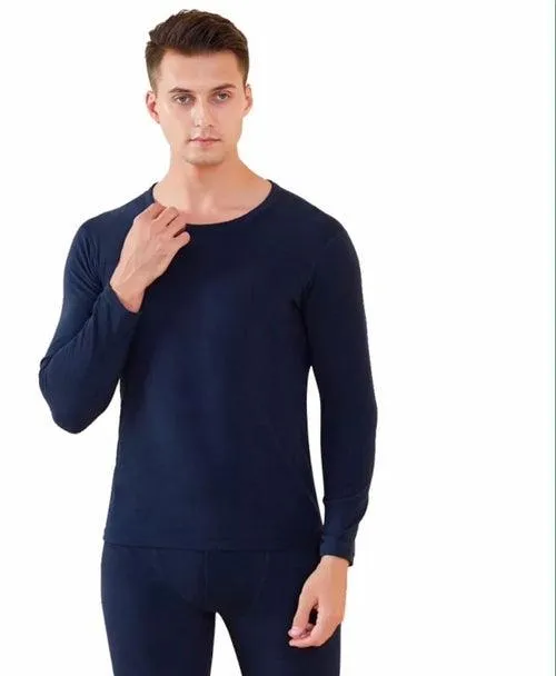 Men's 2-Piece Cotton Thermal Set with Shirt & Pants