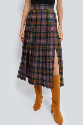 Multi Tartan Dominic Skirt