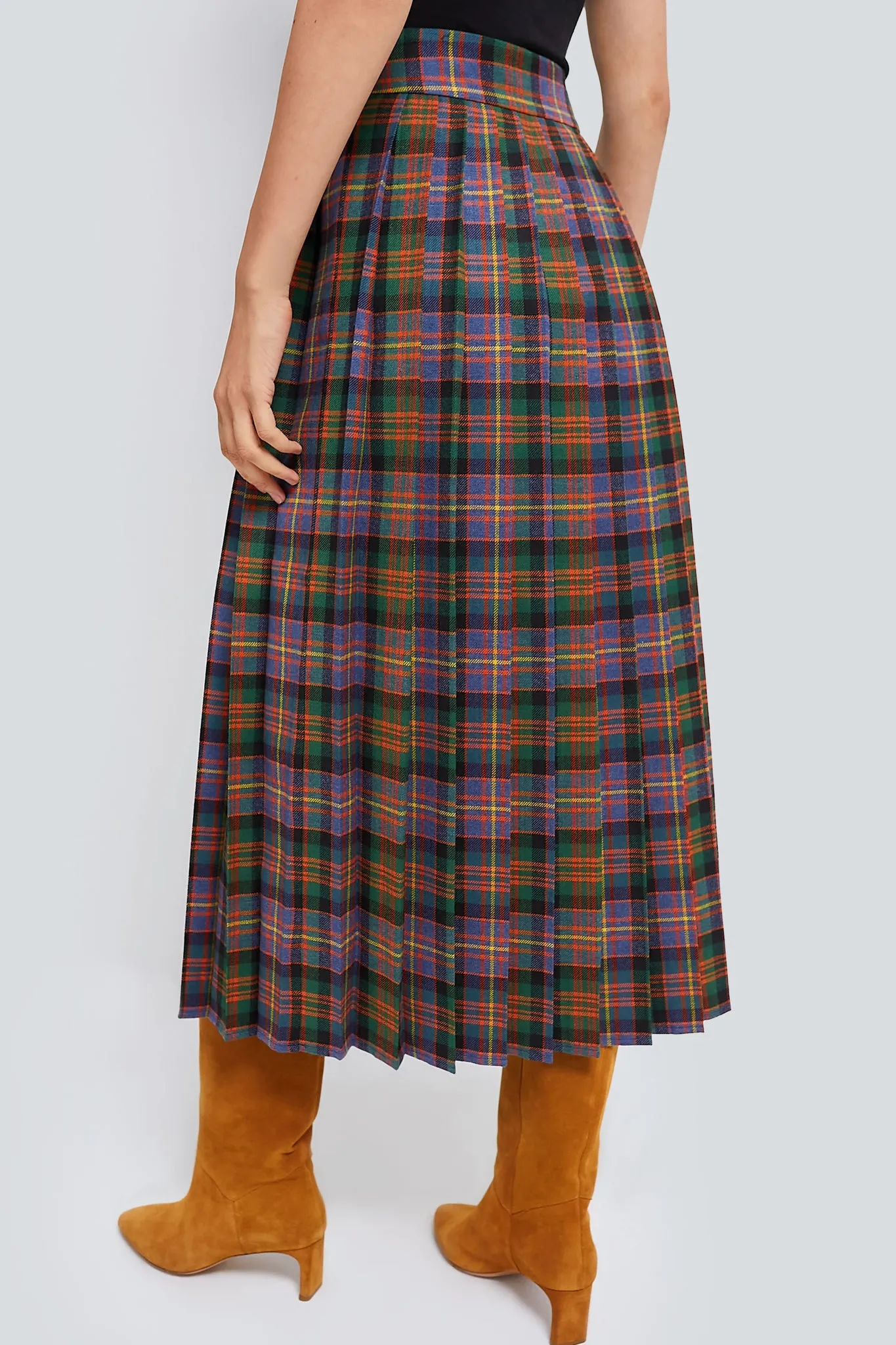 Multi Tartan Dominic Skirt