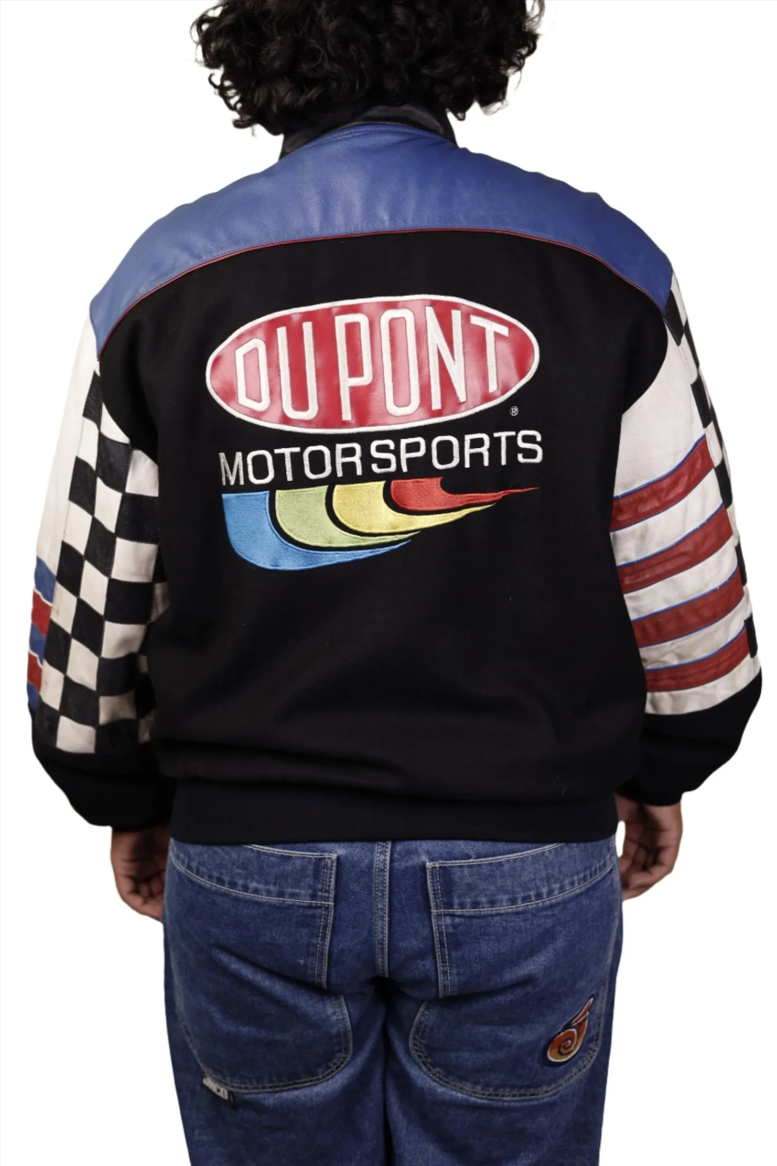 NASCAR Leather Racing Jacket 1990s