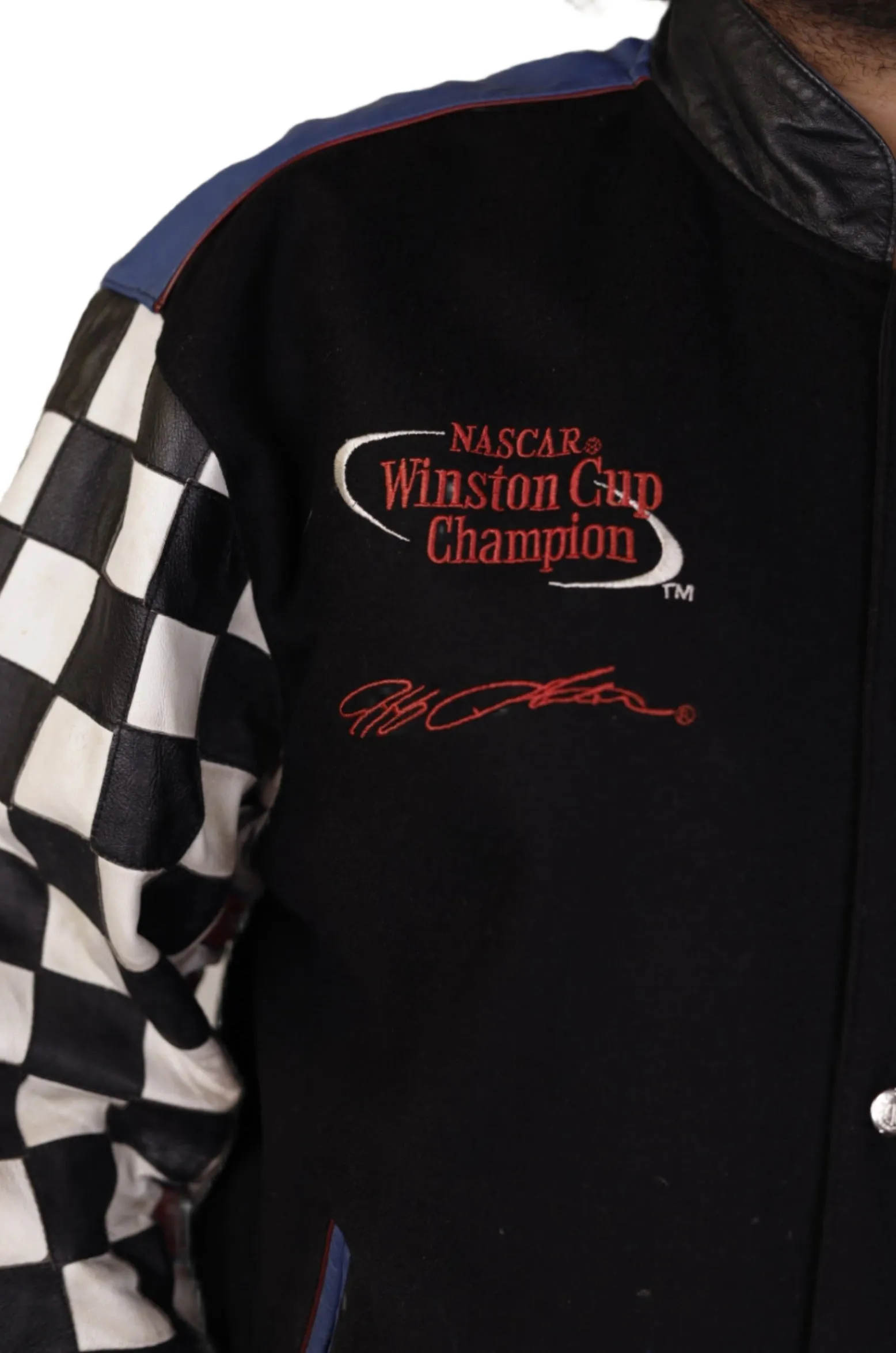 NASCAR Leather Racing Jacket 1990s