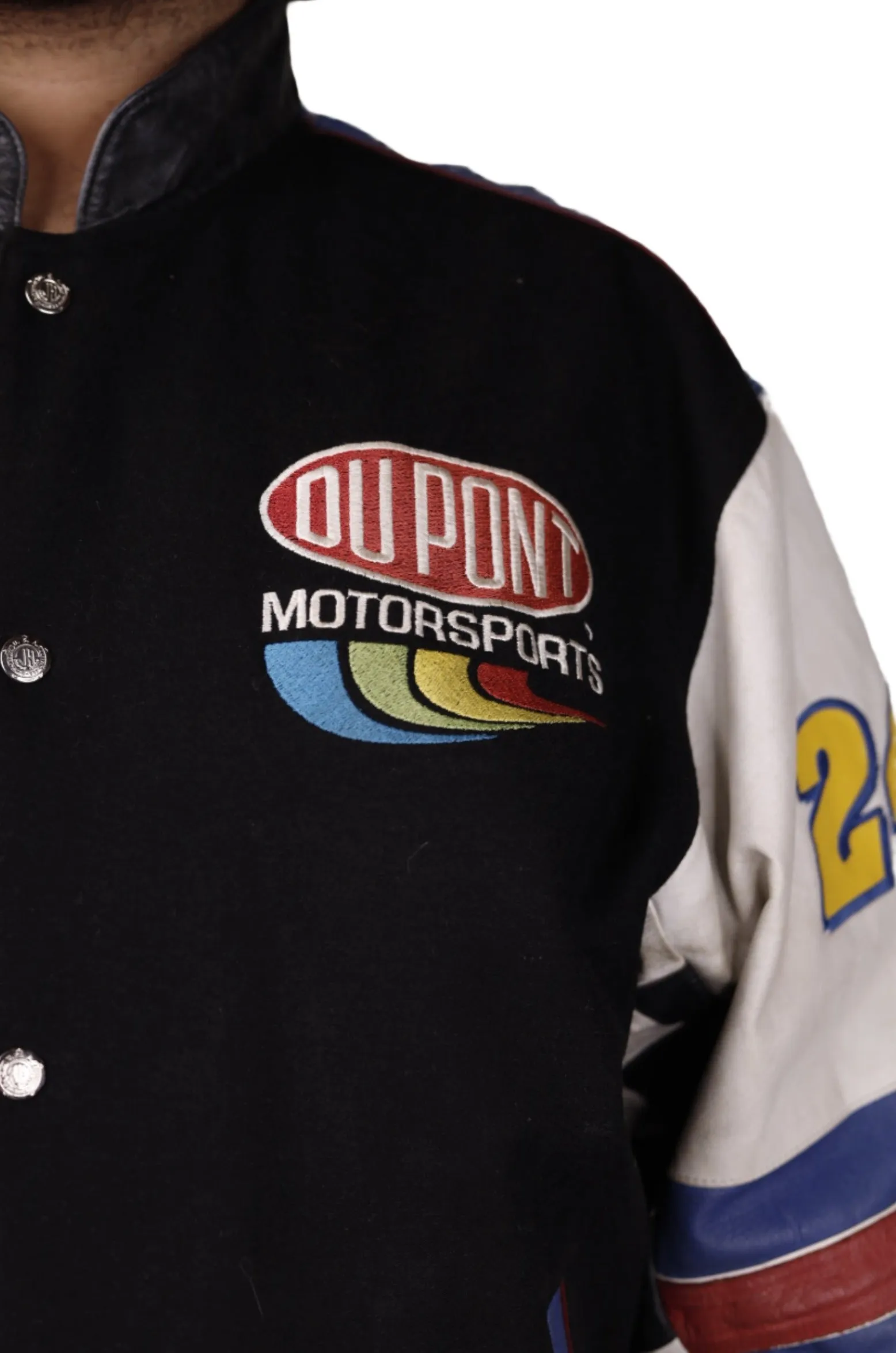 NASCAR Leather Racing Jacket 1990s