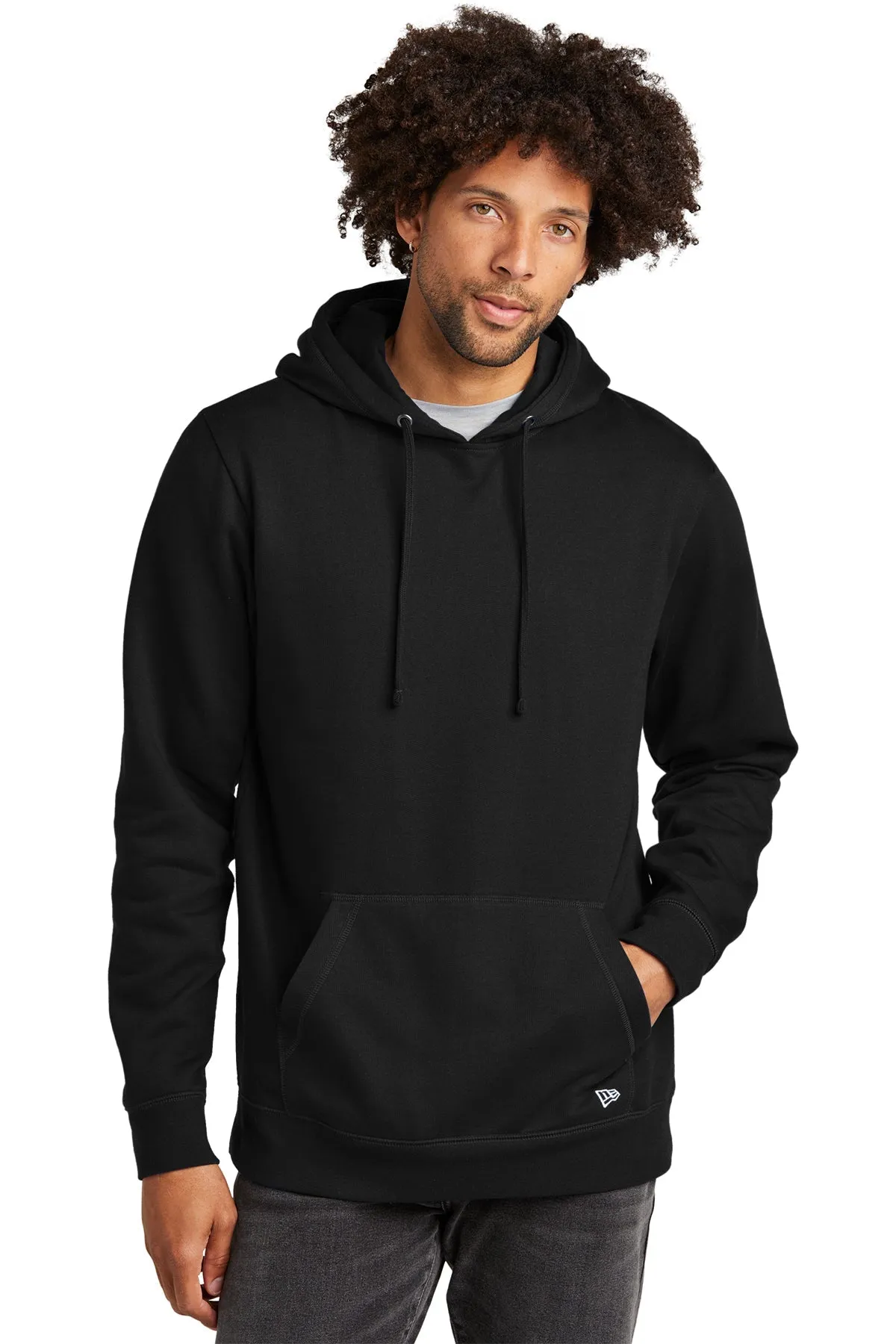 New Era Comeback Fleece Customized Hoodies, Black