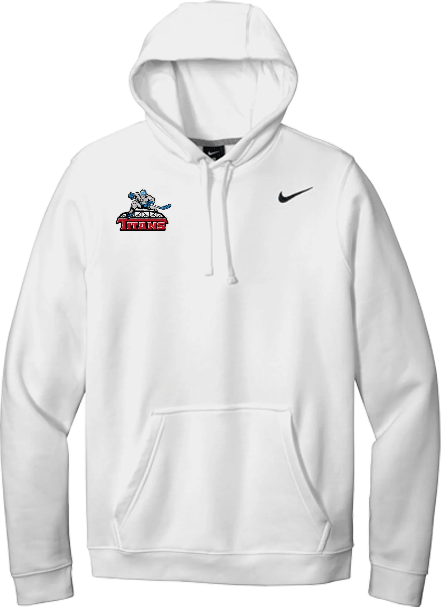 NJ Titans Nike Club Fleece Pullover Hoodie