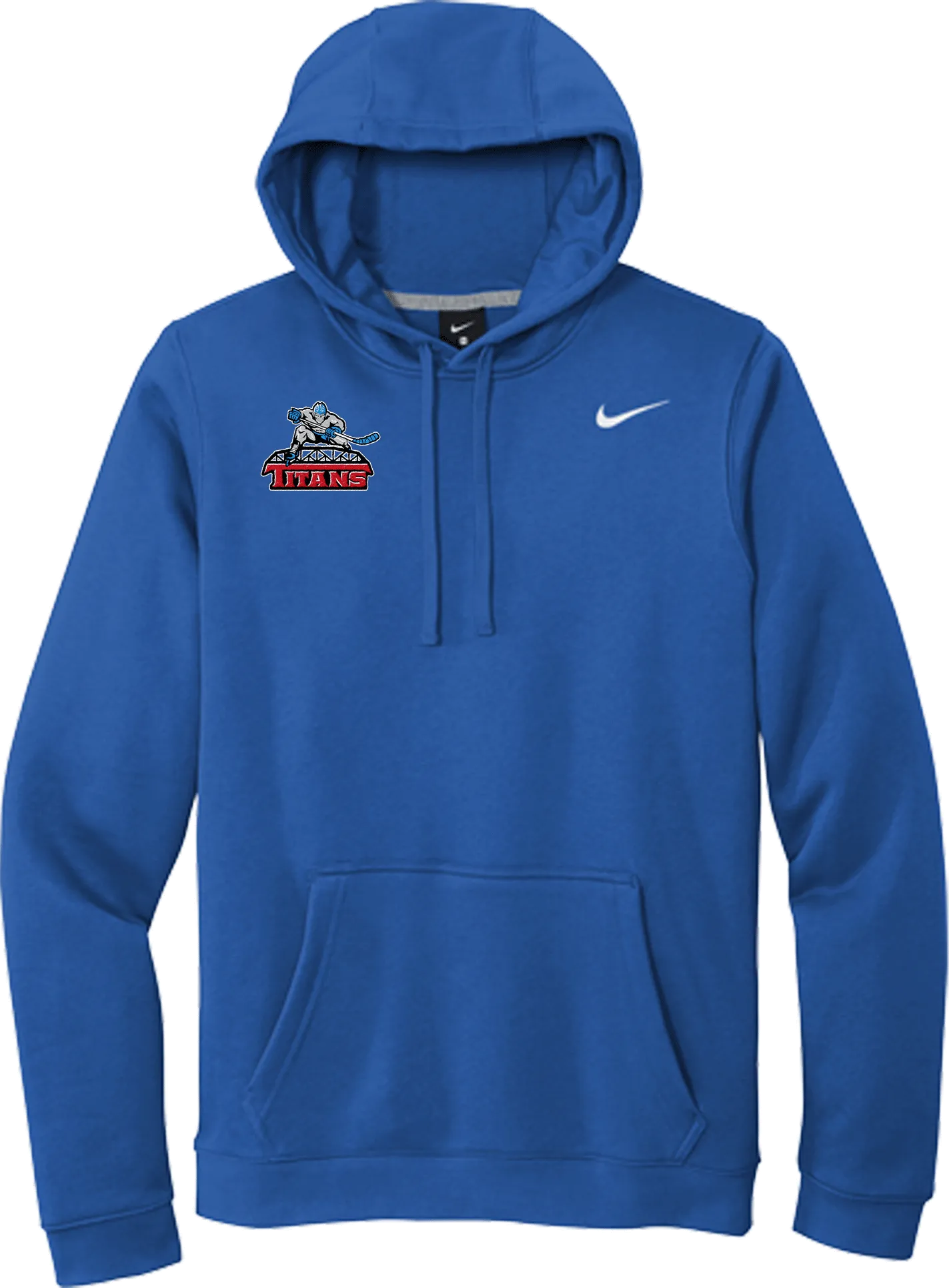 NJ Titans Nike Club Fleece Pullover Hoodie