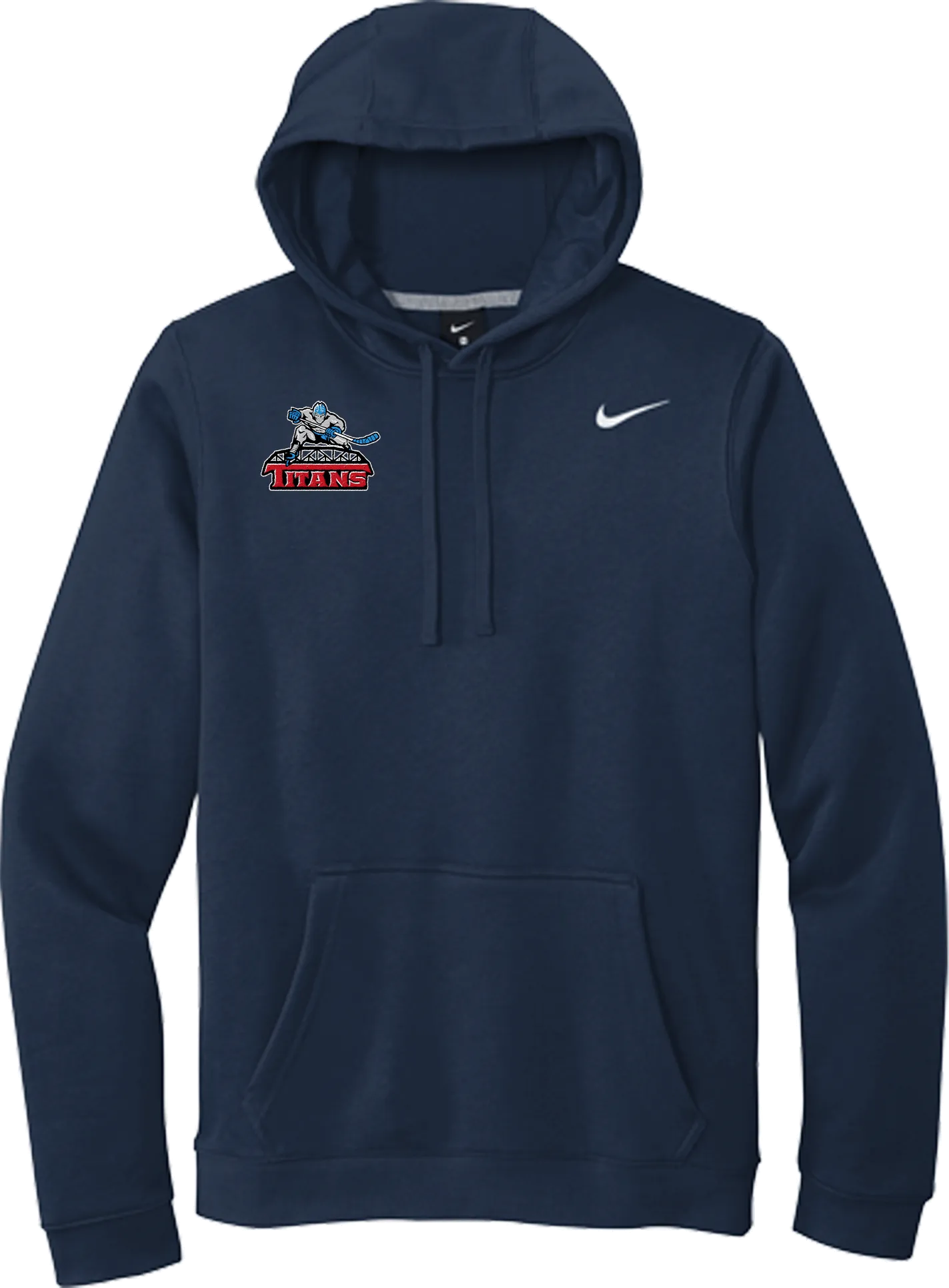 NJ Titans Nike Club Fleece Pullover Hoodie