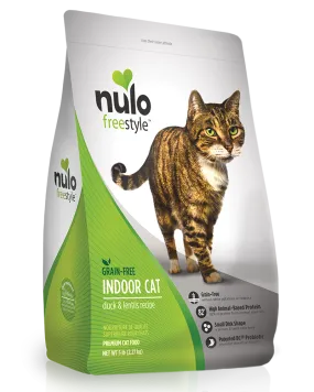 Nulo Freestyle Indoor Cat Duck & Lentils Dry Food 12lb