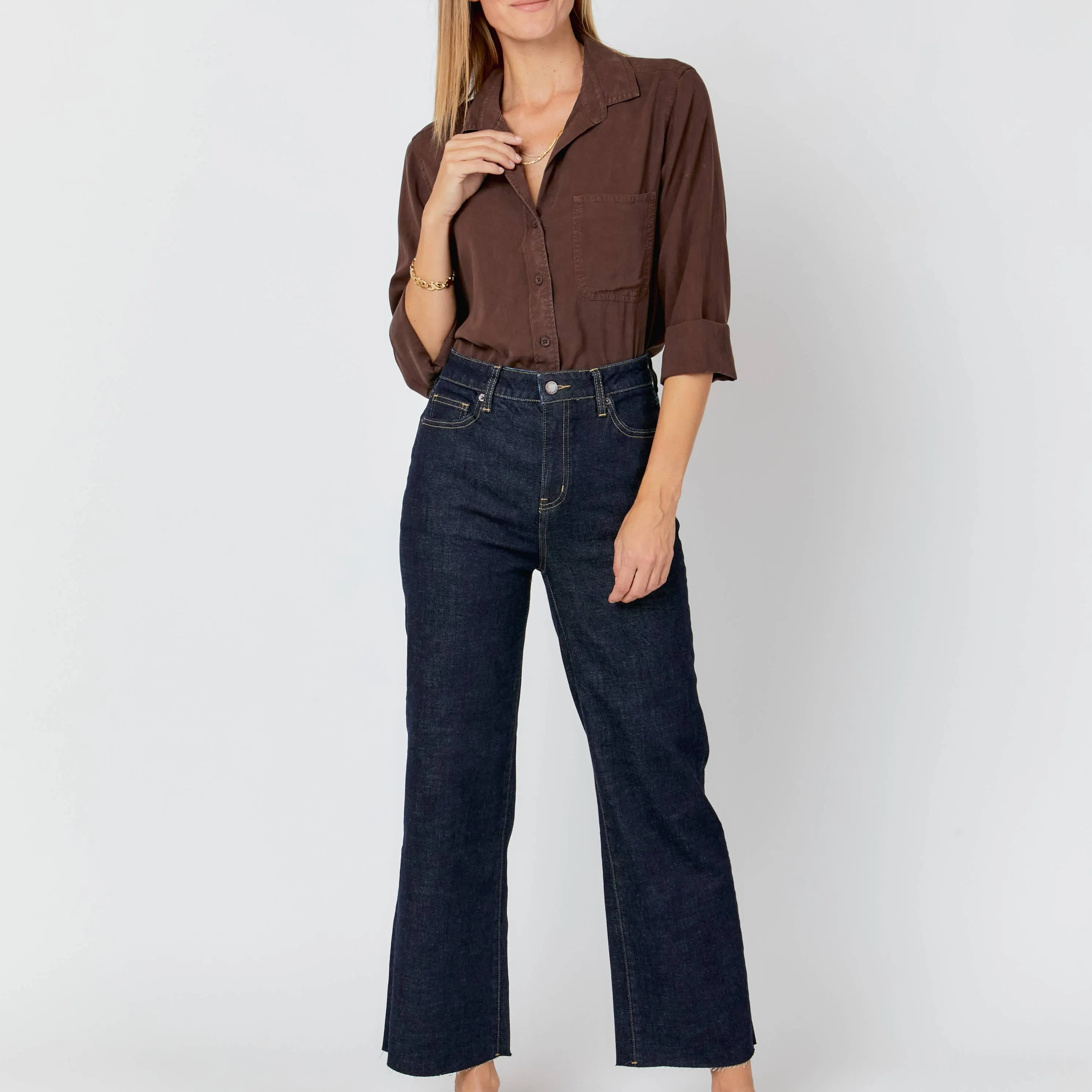 Oliver Logan - Wide Leg Jeans Aberdeen Timbers - Regular