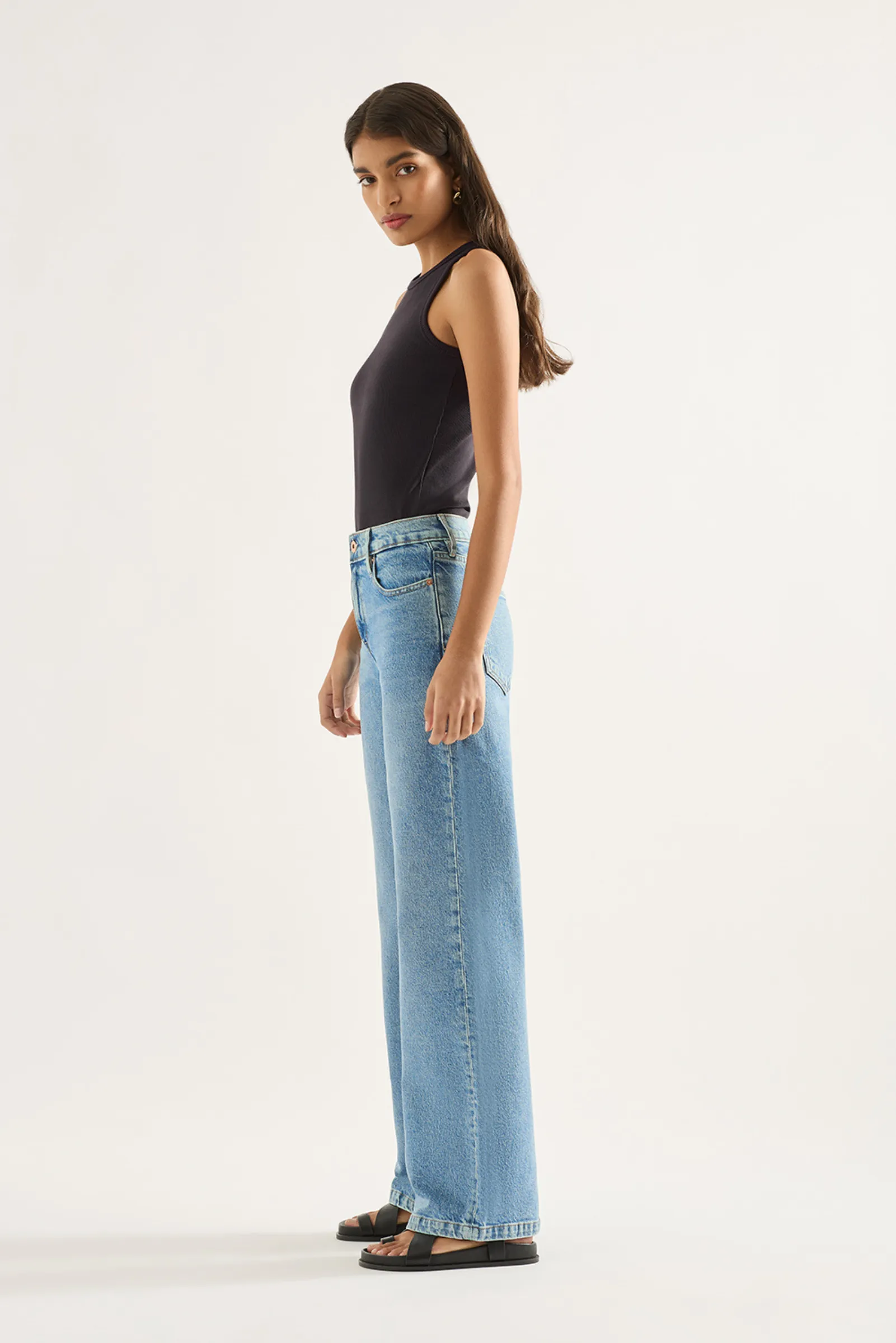 Outland Mia Jeans - Cadence Blue