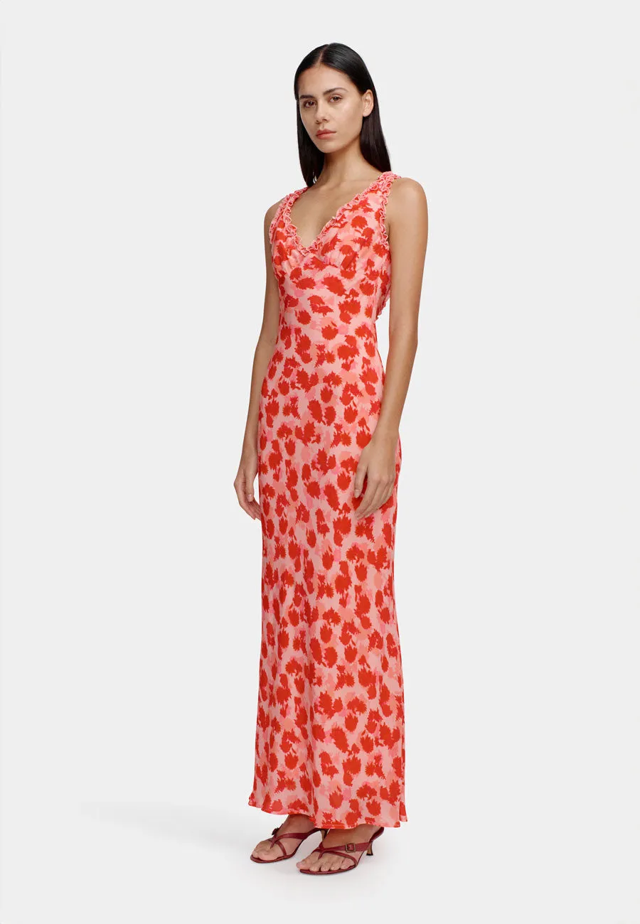 Ownley Bella Midi Dress Strawberry Fields