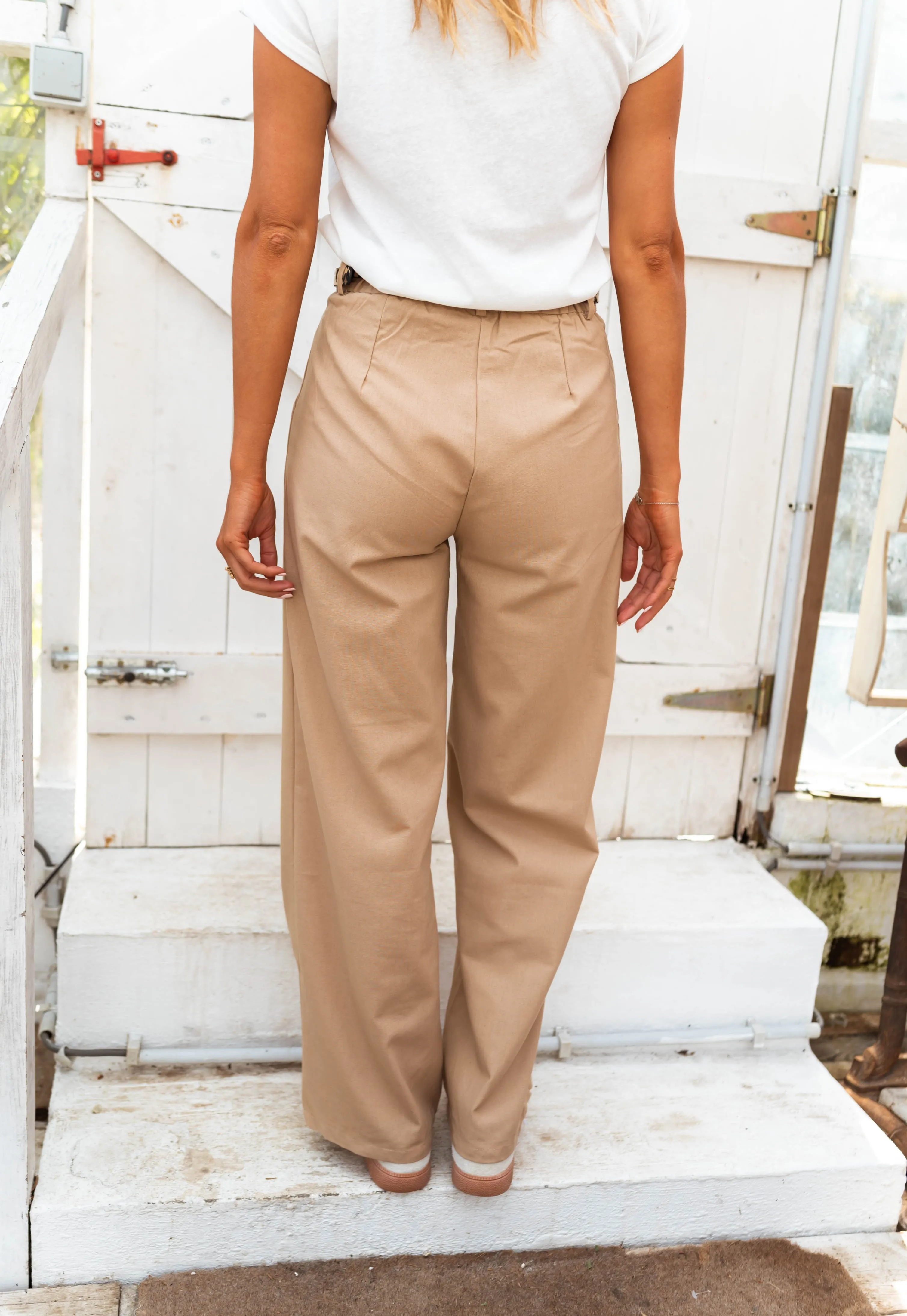 Pantalon Hadley - camel