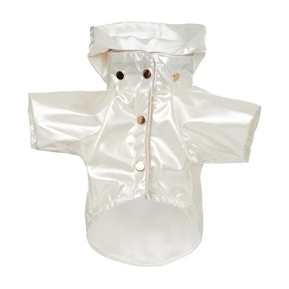 Pearlescent Dog Raincoat