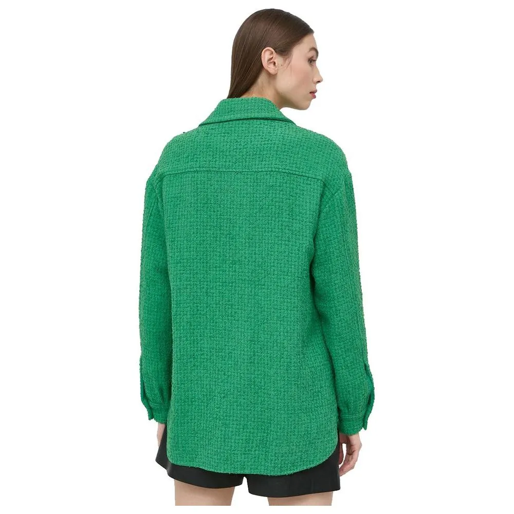 PINKO Green Cotton Shirt