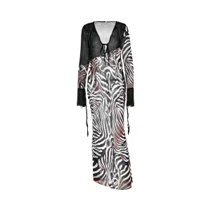 Pre Order:  Chiffon V-Neck Slim Fit Maxi Dress