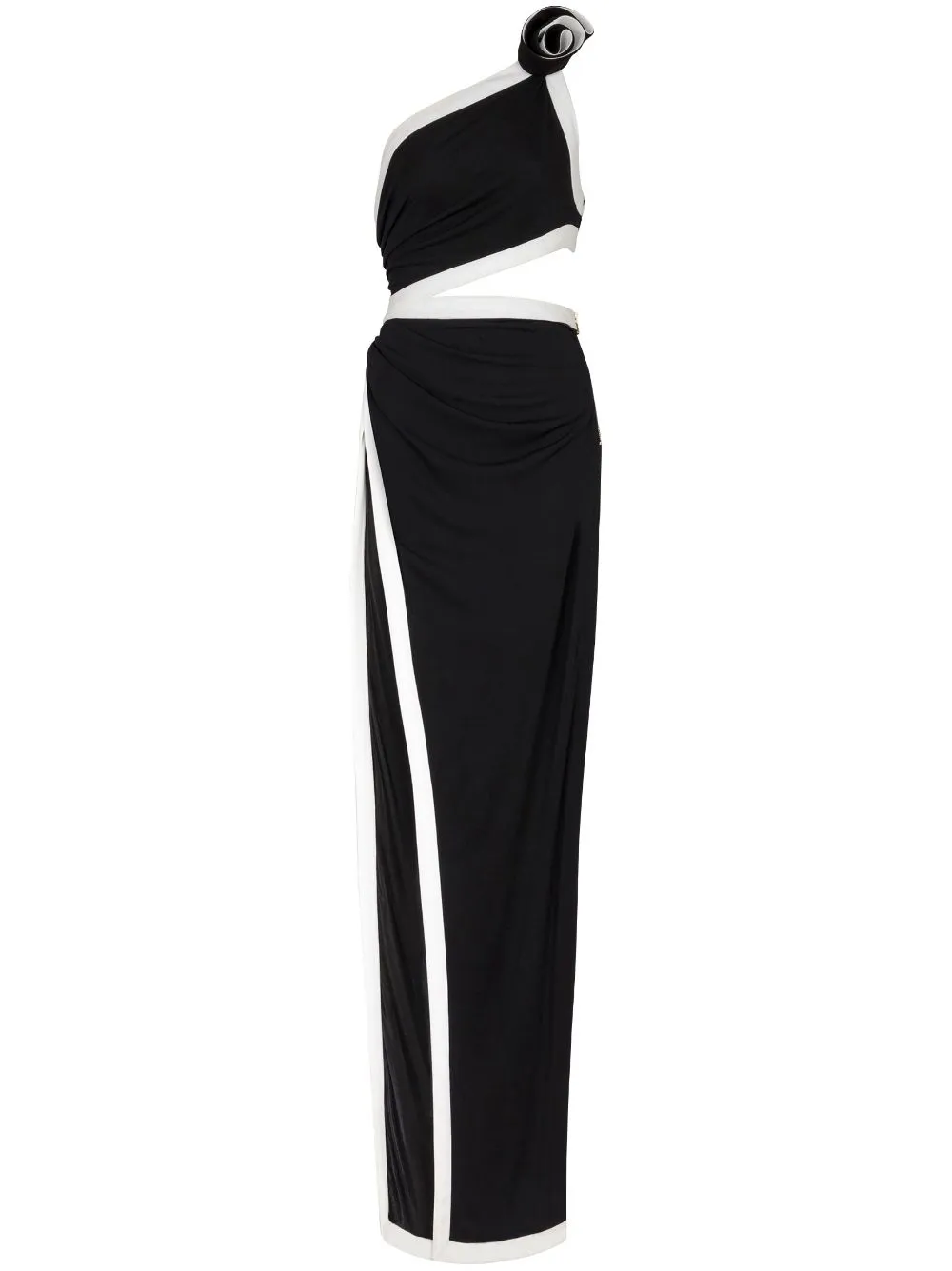 Pre Order: One Shoulder High Slit Maxi Dress