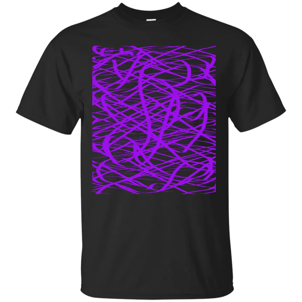 Purple abstract art string T-Shirt T-Shirt