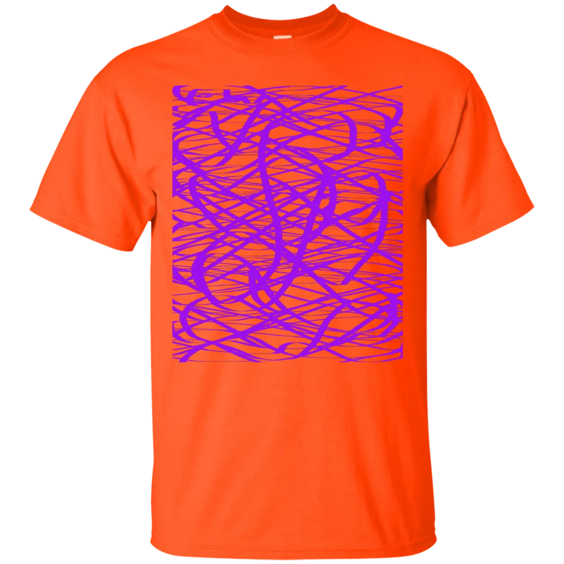 Purple abstract art string T-Shirt T-Shirt