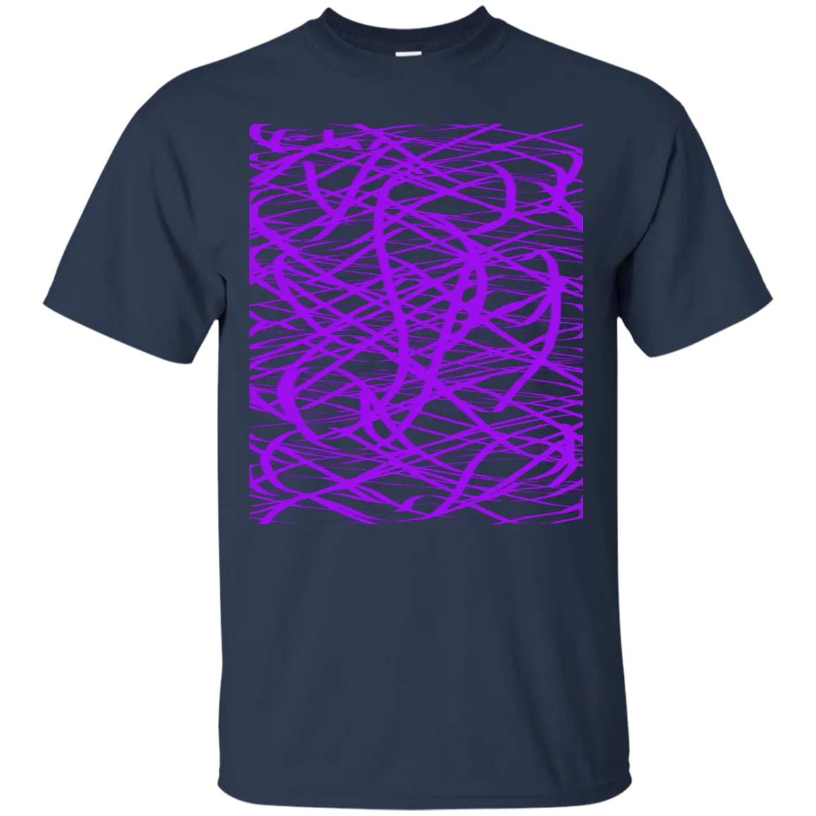 Purple abstract art string T-Shirt T-Shirt