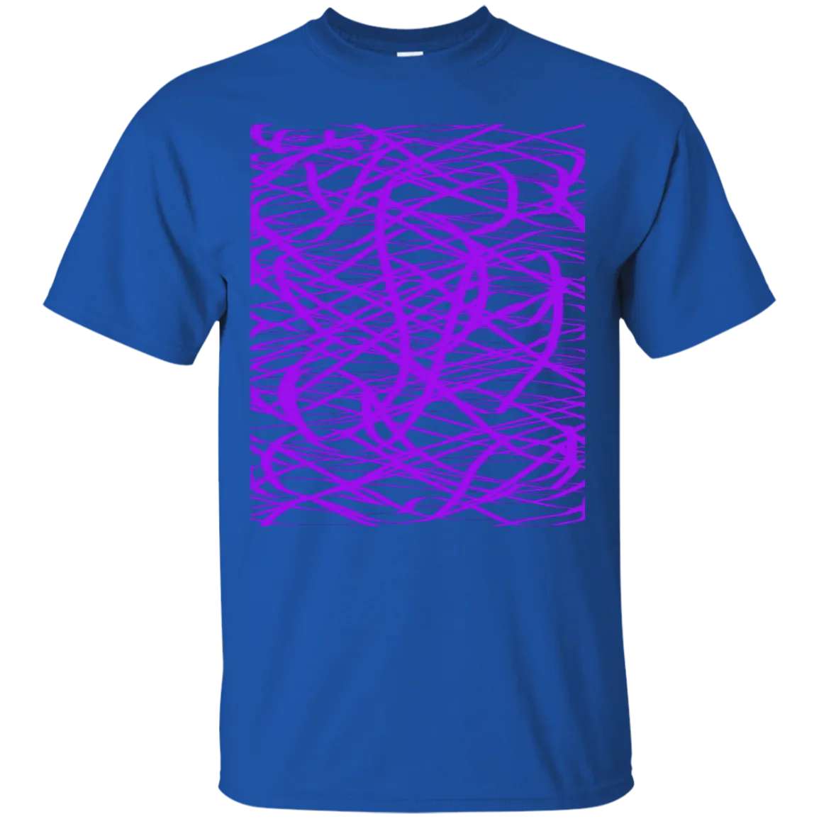 Purple abstract art string T-Shirt T-Shirt