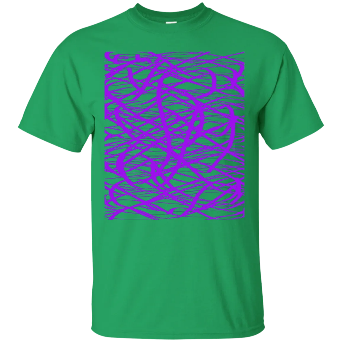 Purple abstract art string T-Shirt T-Shirt