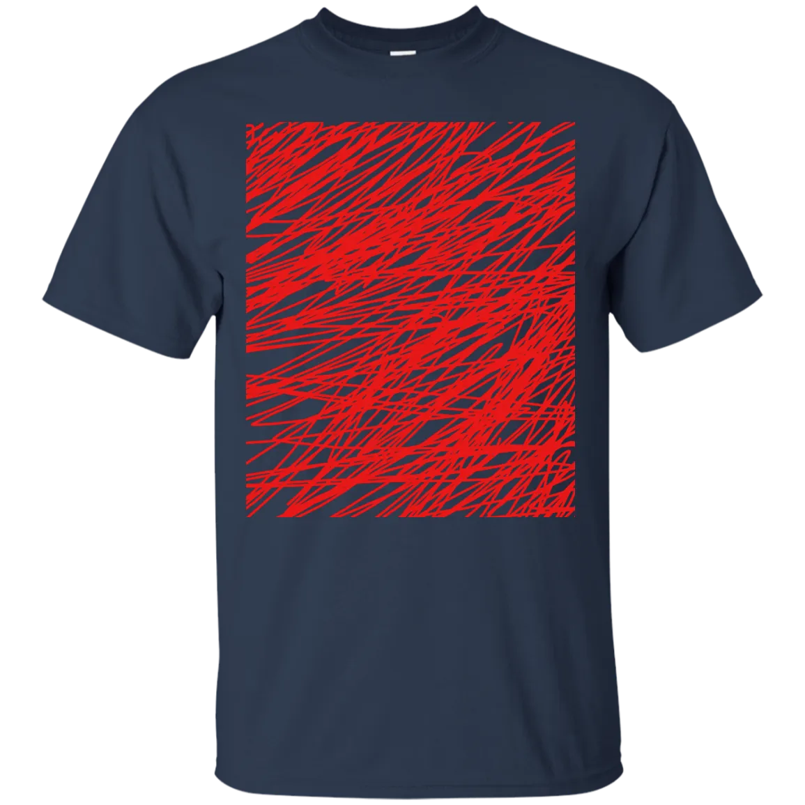 Red abstract art string T-Shirt T-Shirt