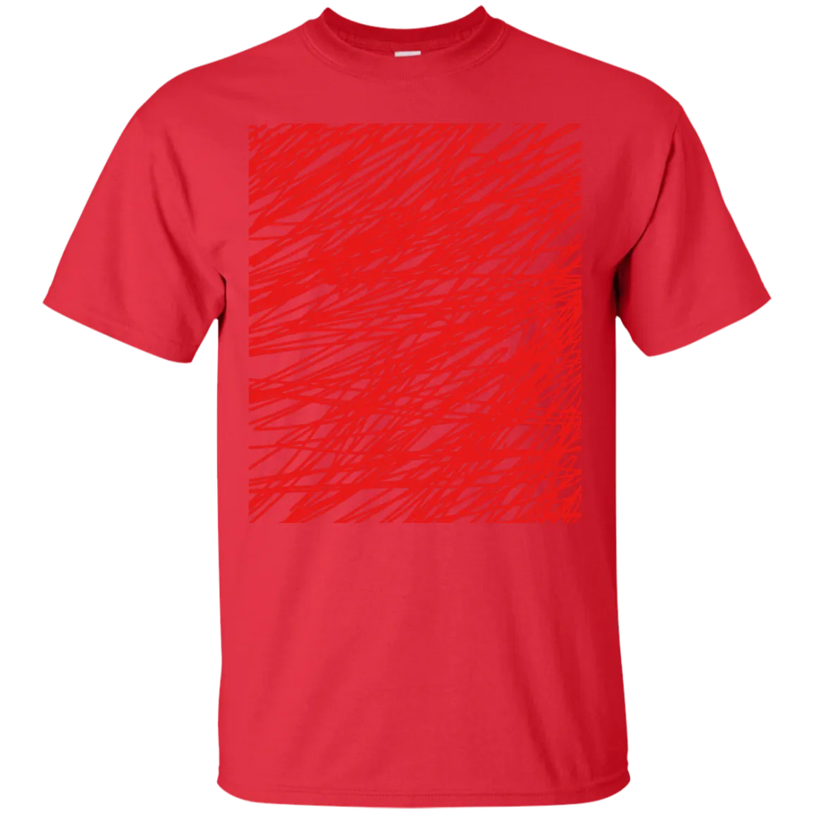 Red abstract art string T-Shirt T-Shirt