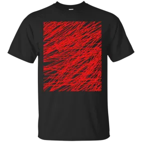 Red abstract art string T-Shirt T-Shirt