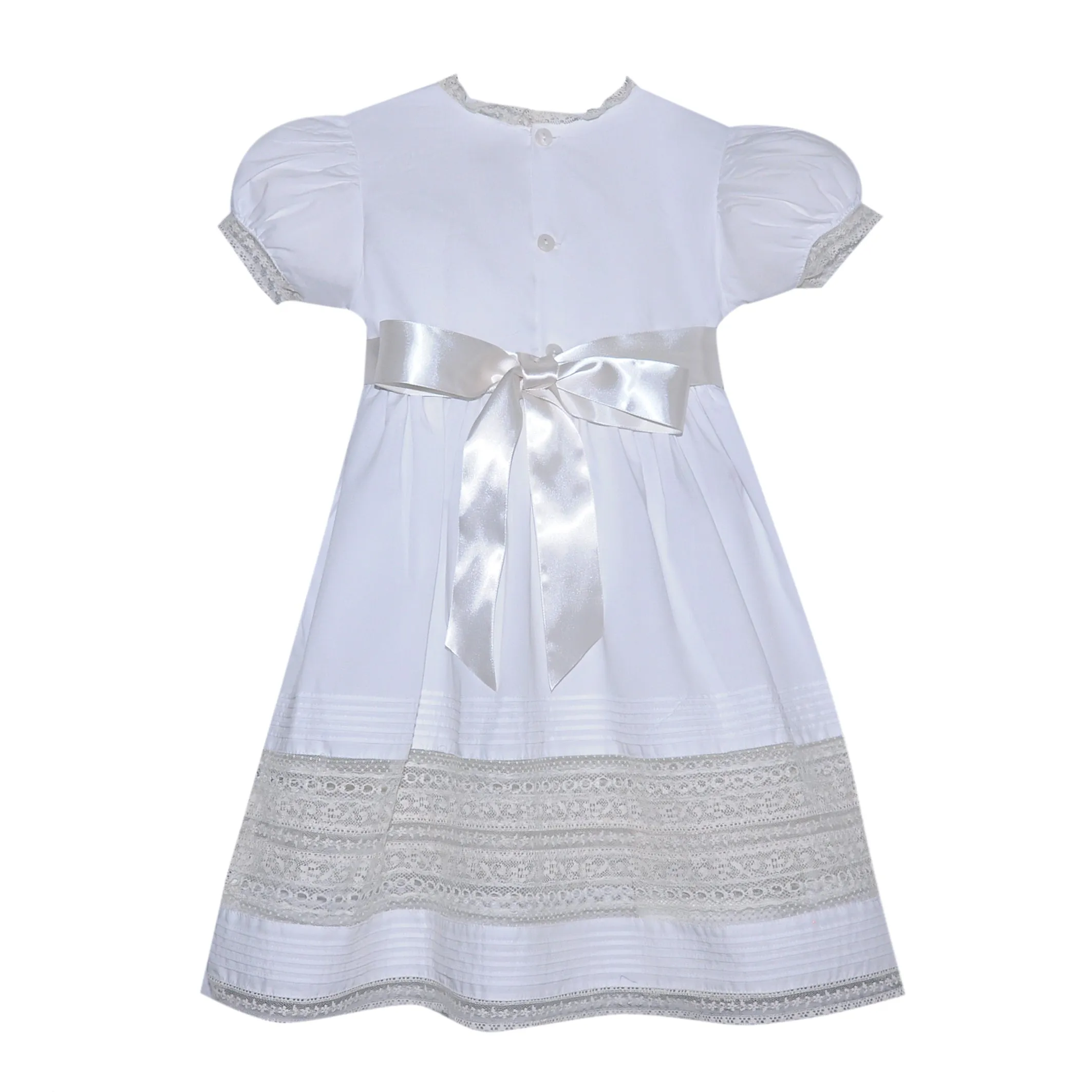 Rosary Dress - White