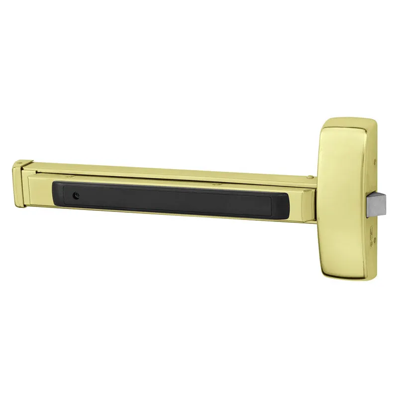 Sargent 12-8888-E Rim Exit Device, Fire Rated, Multi-Function, Exit Only, 24-32" Bar, Grade 1, Non-Handed